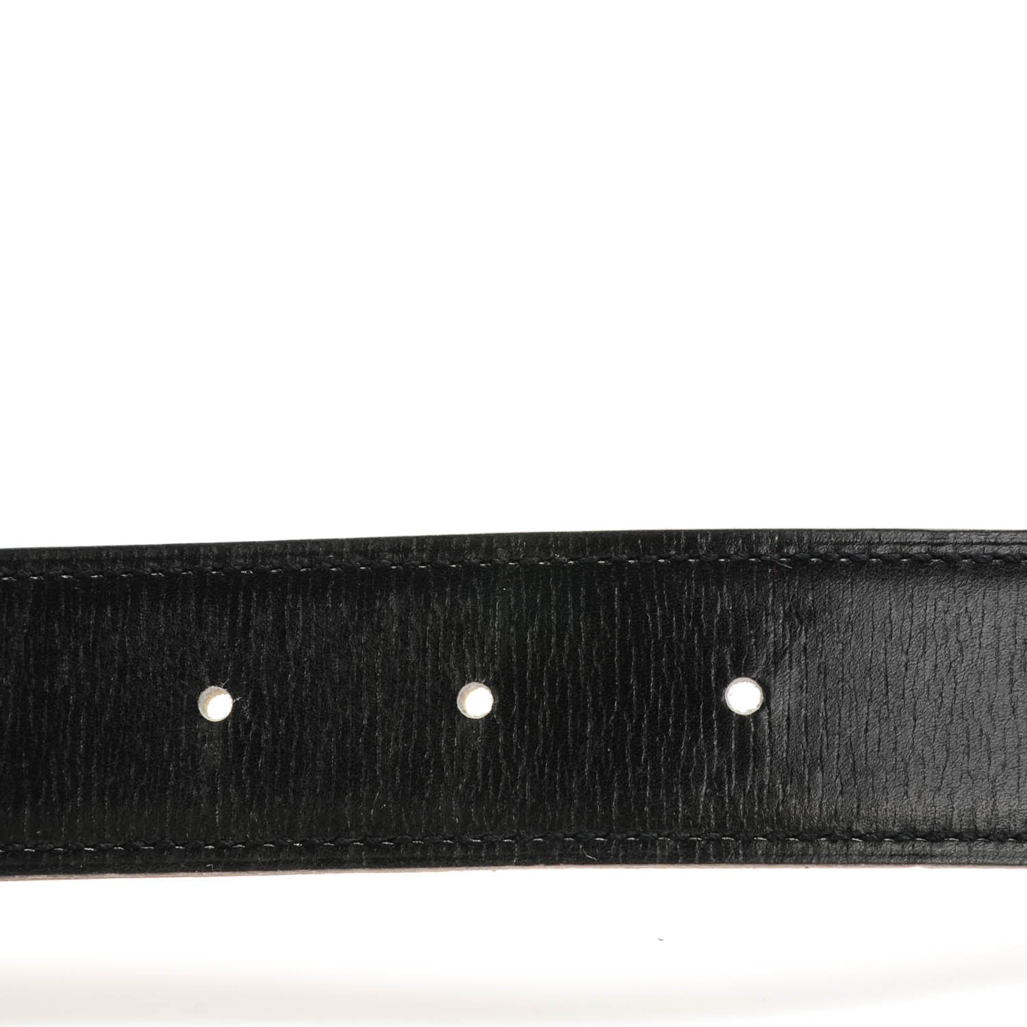 Hermes Box Epsom H Belt 95 Black Gold 5 of 6