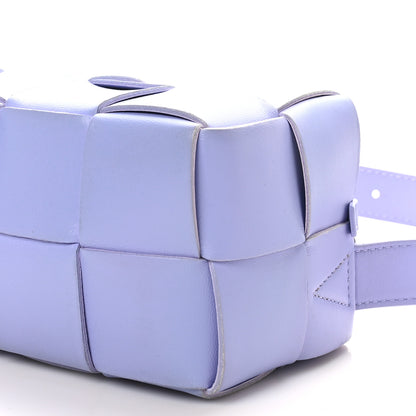 Bottega Veneta Lambskin Maxi Intrecciato Small Brick Cassette Bag Wisteria 9 of 9