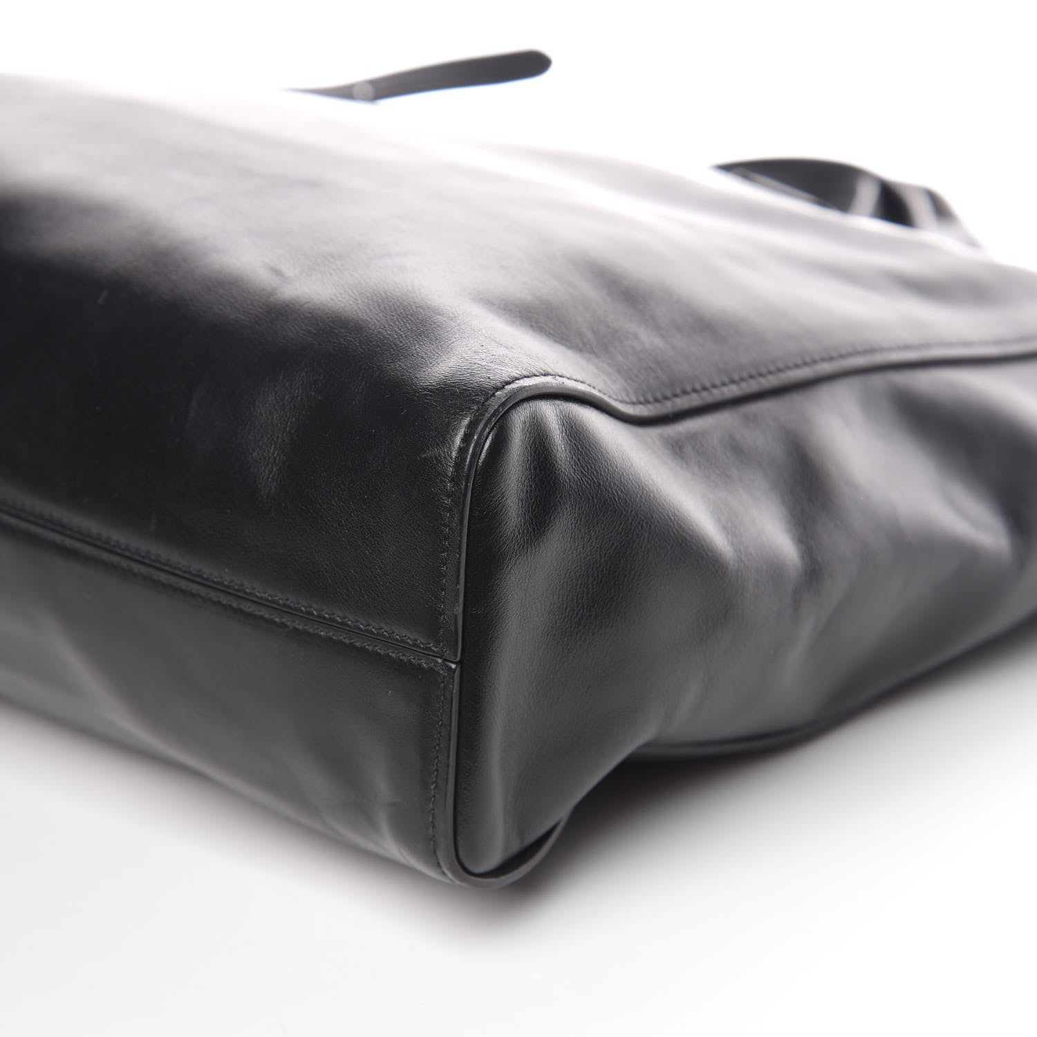 Prada Soft Calfskin Tote Black 12 of 14