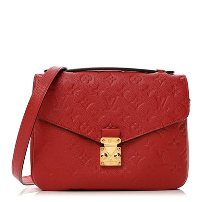Louis Vuitton Empreinte Pochette Metis Scarlet 1 of 13