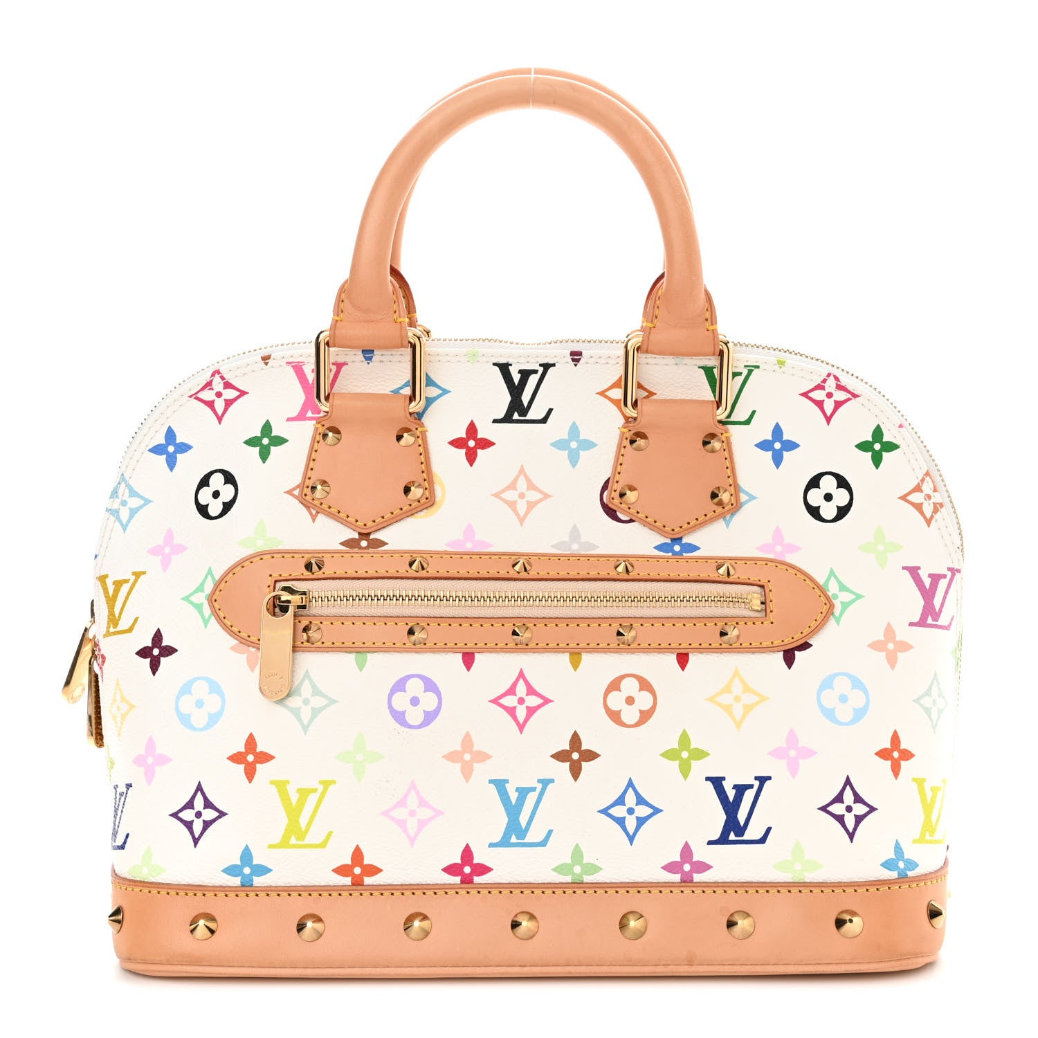 Louis Vuitton Monogram Multicolor Alma White 1 of 13