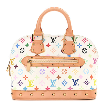Louis Vuitton Monogram Multicolor Alma White 1 of 13