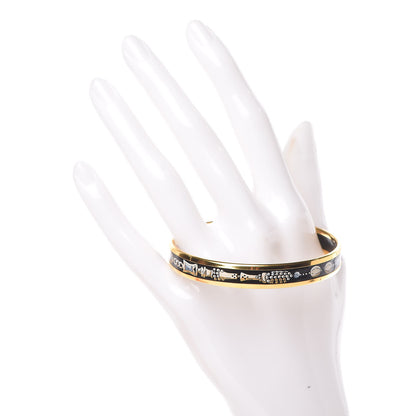 Hermes Enamel Printed Narrow Bracelet 65 2 of 6