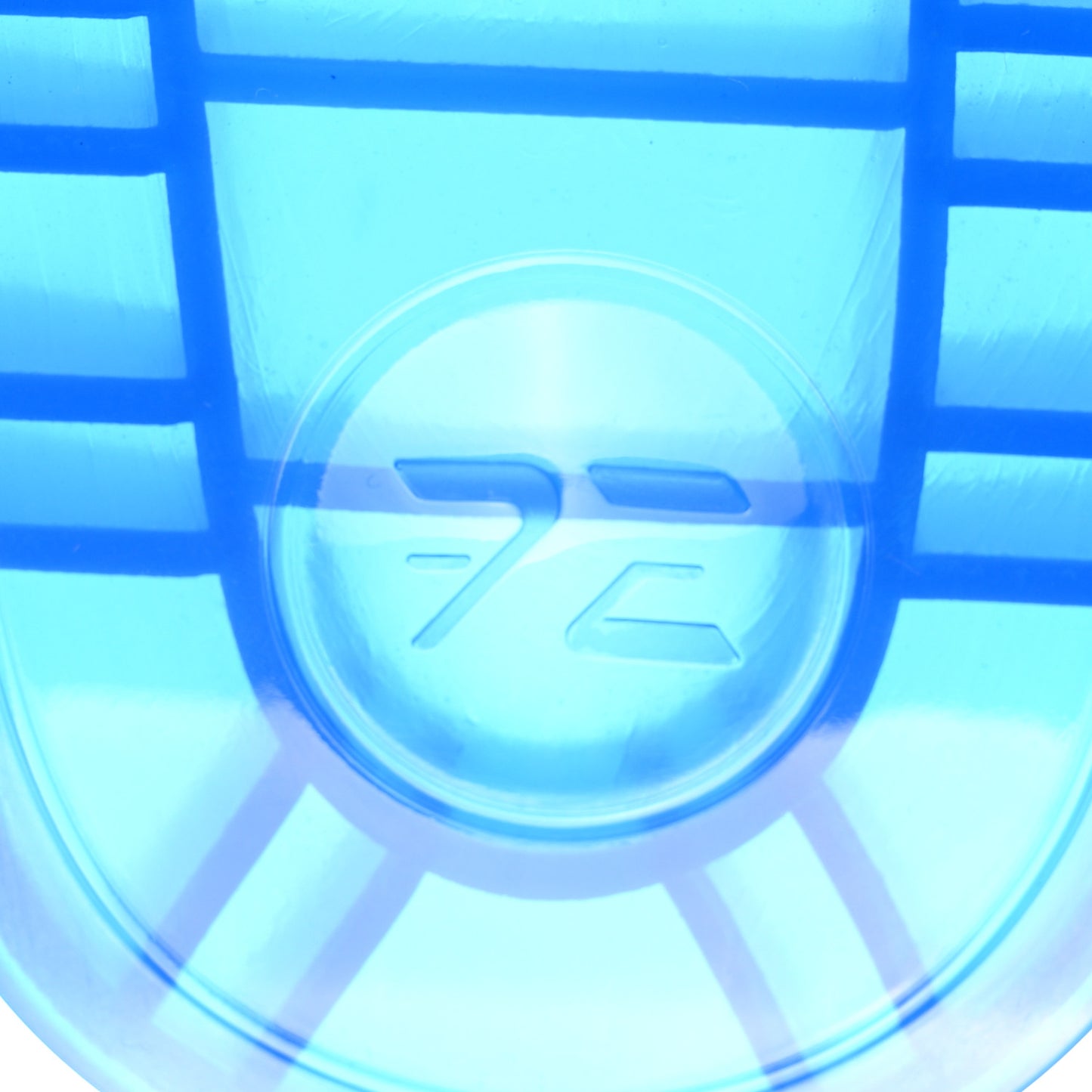 Rubber Mens Pursuit Slide Sandals 10 Transparent Blue