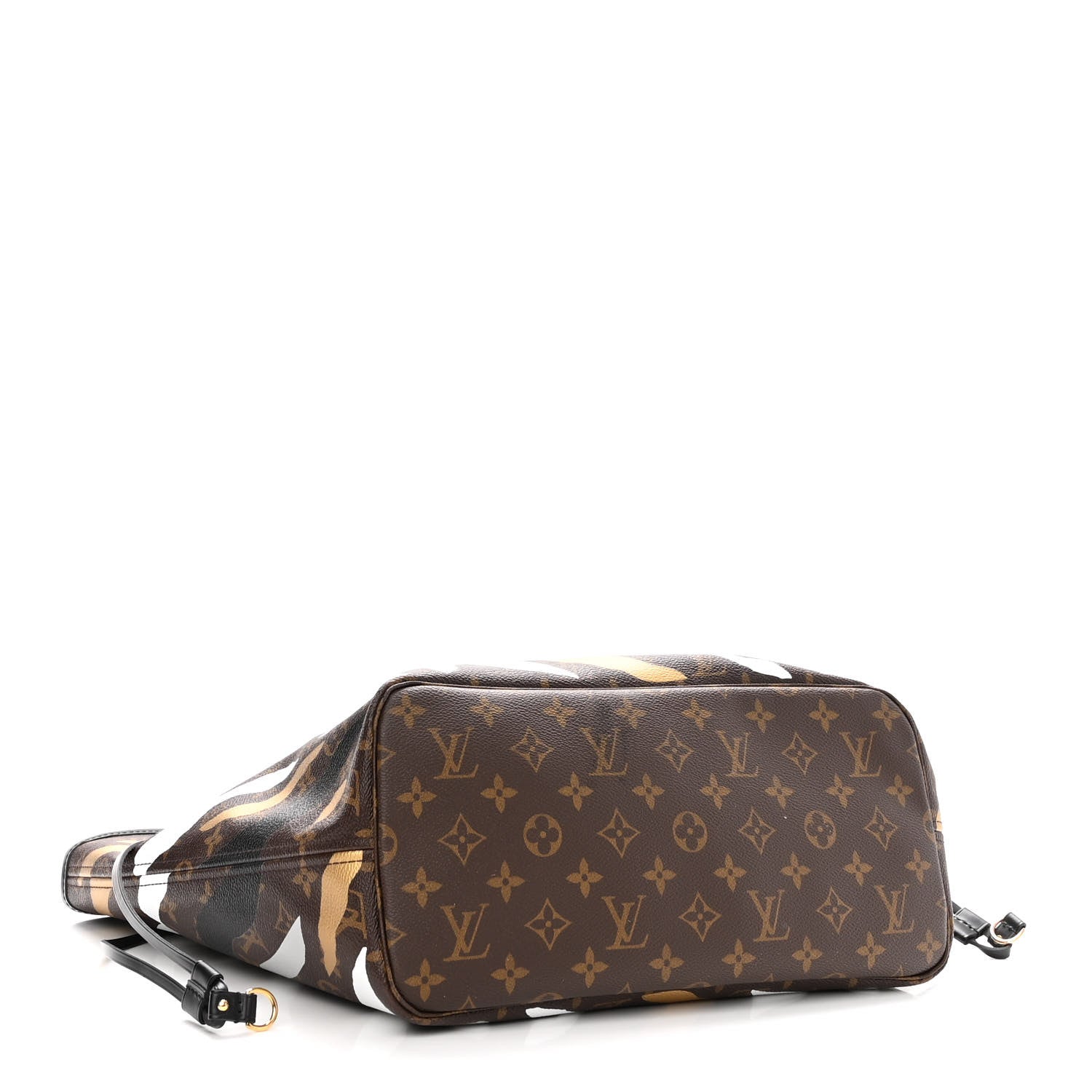Louis Vuitton X LOL Monogram Neverfull MM Gold Silver 4 of 9