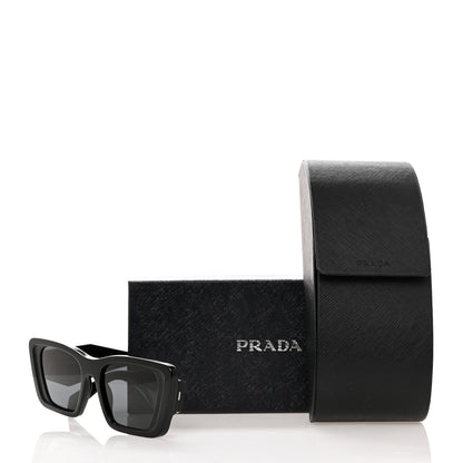 Prada Acetate Symbole Sunglasses SPR 08Y Black 8 of 8