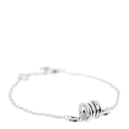 Bulgari 18K White Gold B.Zero1 Bracelet 1 of 8