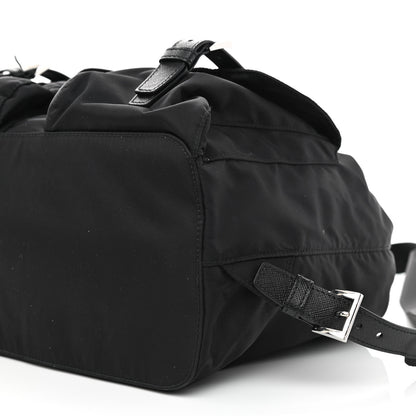 Prada Re-Nylon Saffiano Medium Backpack Black 11 of 15