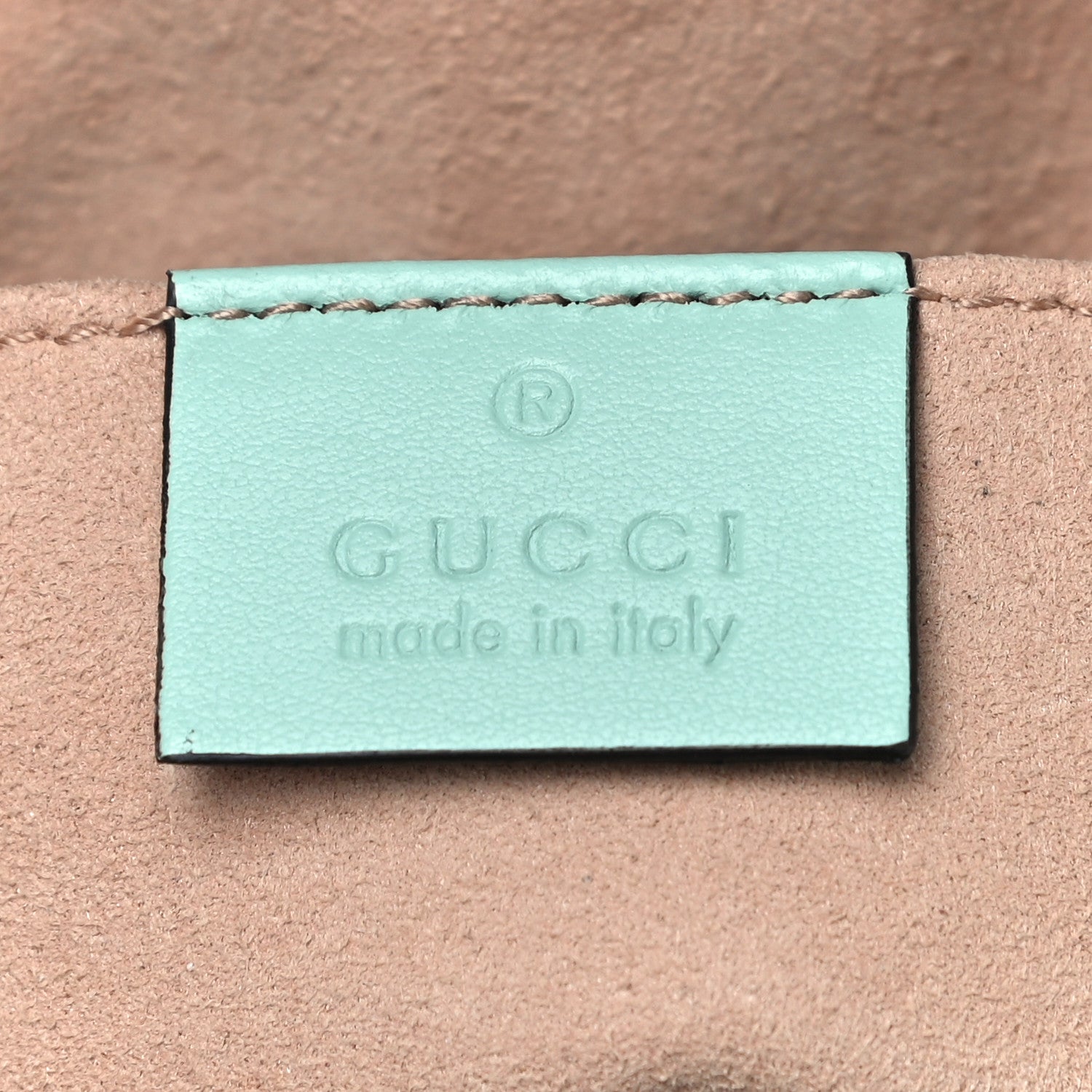 Gucci Calfskin Matelasse Diagonal Small GG Marmont Chain Shoulder Bag Multicolor Pastel 6 of 15