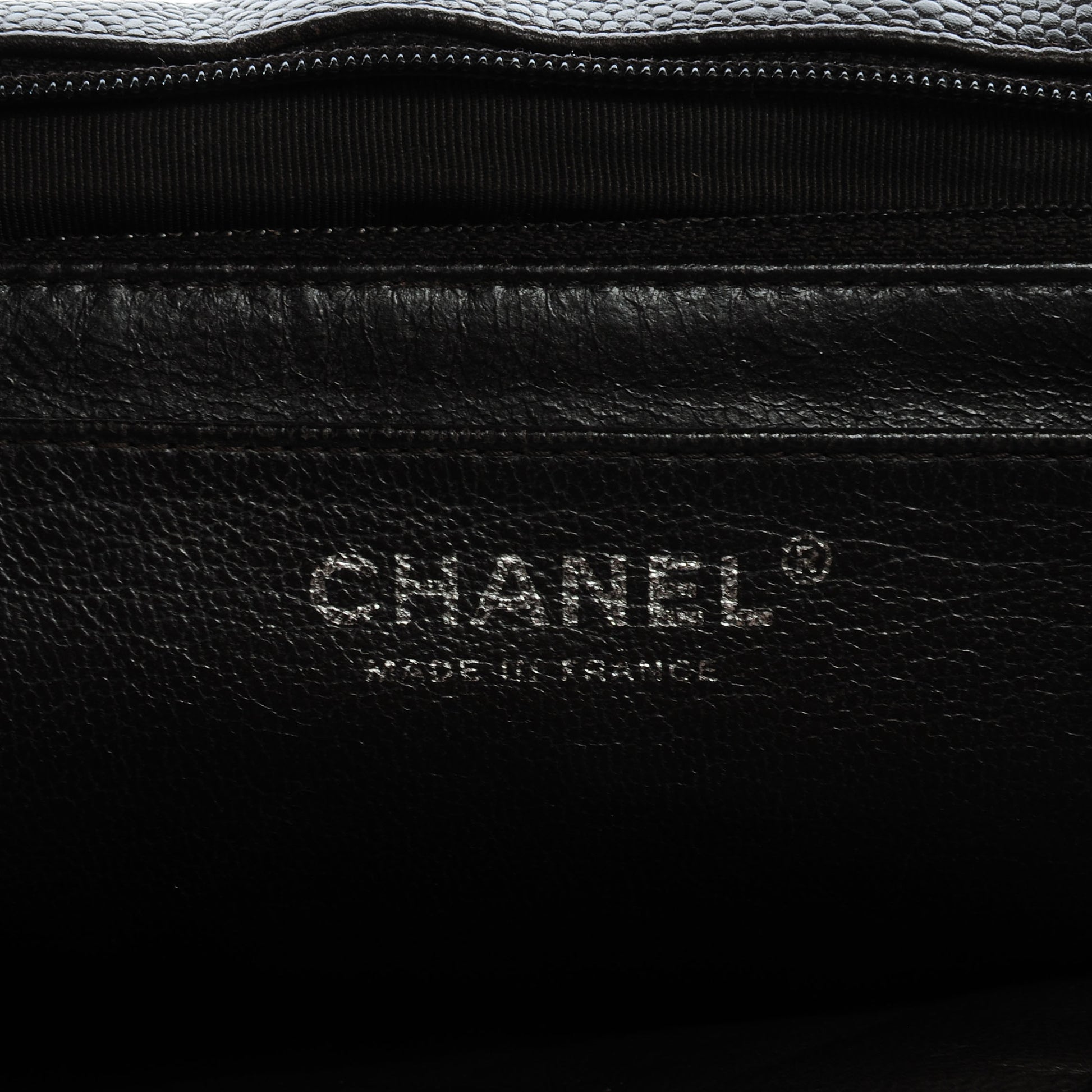 Chanel Caviar Quilted Jumbo Single Flap Dark Brown 6 of 8