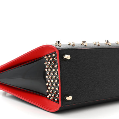 Christian Louboutin Calfskin Spikes Medium Loubinthesky Paloma Black Multimetal 8 of 9