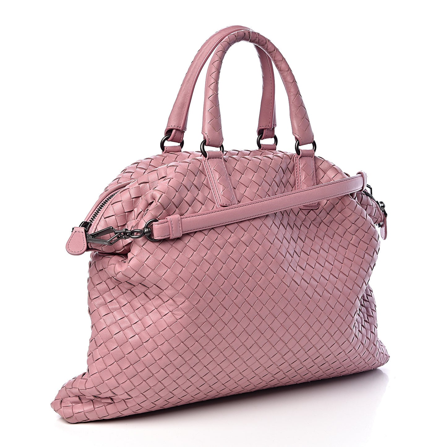Nappa Intrecciato Medium Convertible Tote Watteau