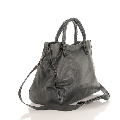 Balenciaga Agneau Classic Hardware Velo Gris Tarmac 3 of 7