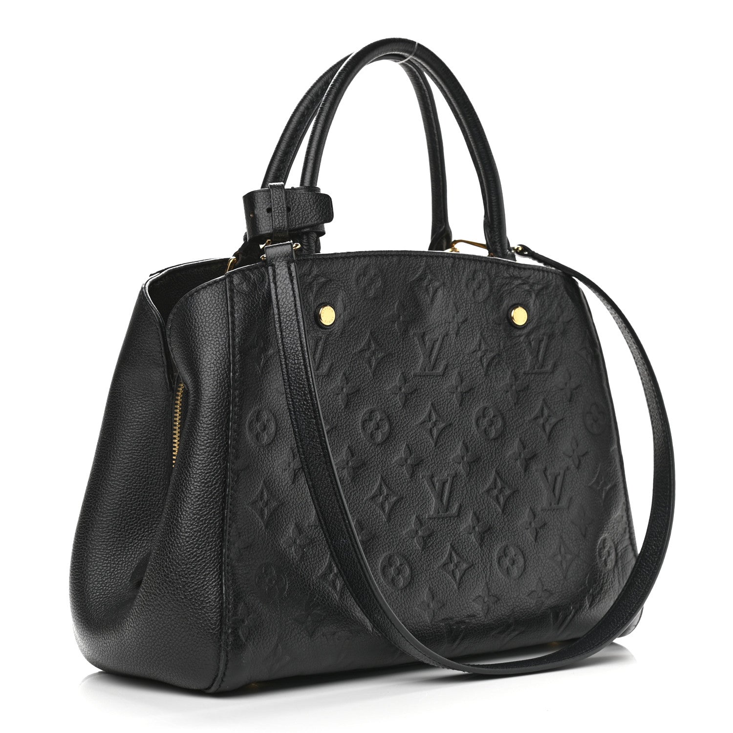 Louis Vuitton Empreinte Montaigne MM Black 1 of 11
