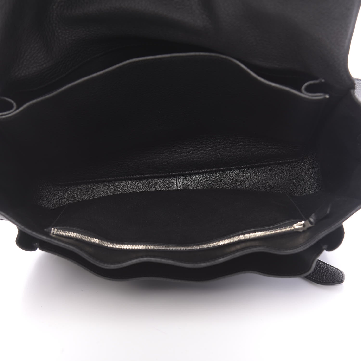 Hermes Taurillon Clemence Steve Messenger 37 Black 5 of 10