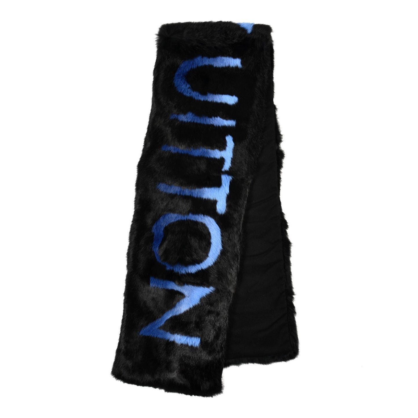 Rabbit Fur LV Neon Echarpe Black