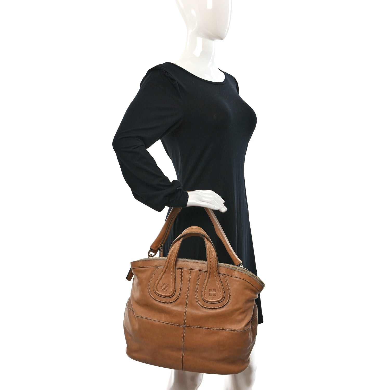 Givenchy Lambskin Medium Nightingale Tan 2 of 10