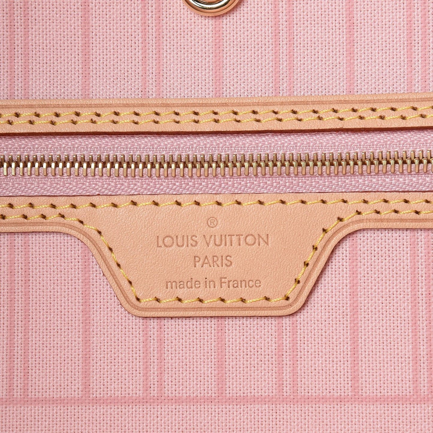 Damier Azur Neo Neverfull MM Rose Ballerine