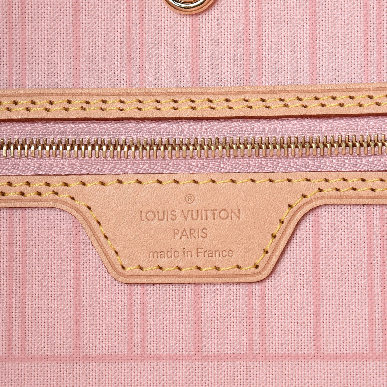 Louis Vuitton Damier Azur Neo Neverfull MM Rose Ballerine 8 of 9