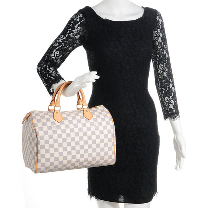 Louis Vuitton Damier Azur Speedy 30 2 of 7