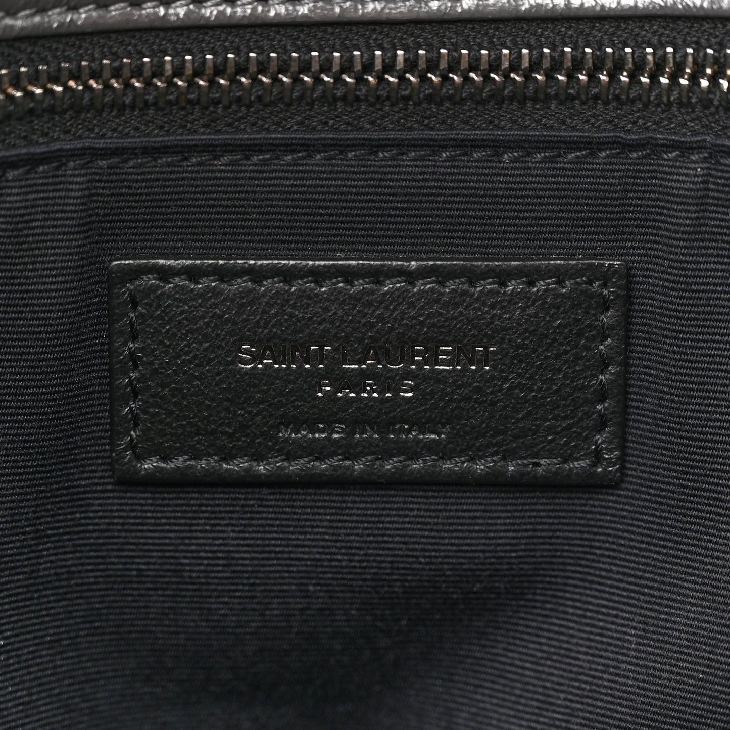Crinkled Calfskin Matelasse Monogram Large Niki Chain Satchel Fog