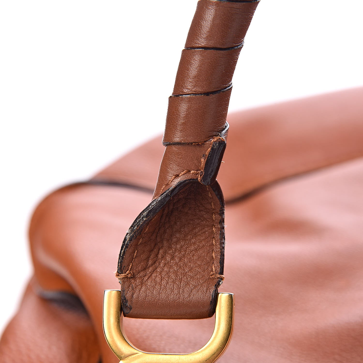 Chloe Calfskin Large Marcie Satchel Tan 10 of 24