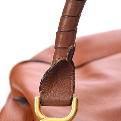 Chloe Calfskin Large Marcie Satchel Tan 10 of 24