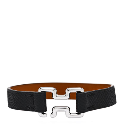 Hermes Epsom Tonight Bracelet T6 Black 1 of 6