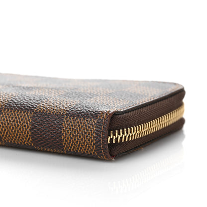 Louis Vuitton Damier Ebene Clemence Wallet Cherry 8 of 8