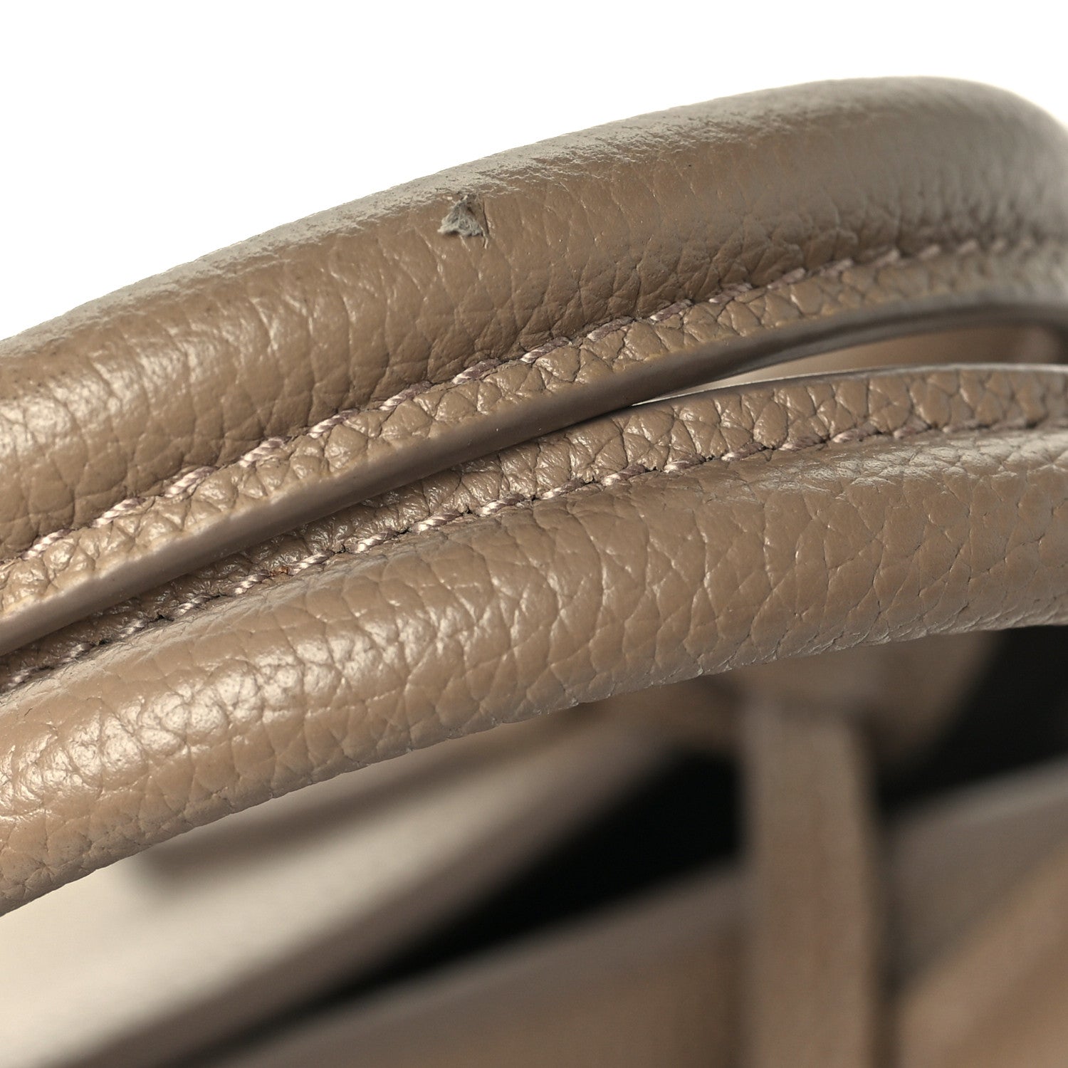 Saint Laurent Grained Calfskin Baby Sac De Jour Souple Dark Beige 10 of 11