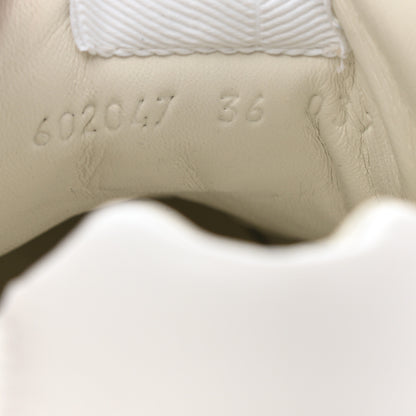 Gucci Calfskin Worldwide Womens Rhyton Sneakers 36 Great White 8 of 9