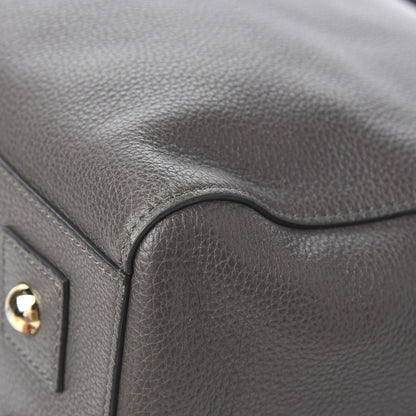 Mulberry Glossy Goatskin Medium Del Rey Satchel Grey 11 of 14