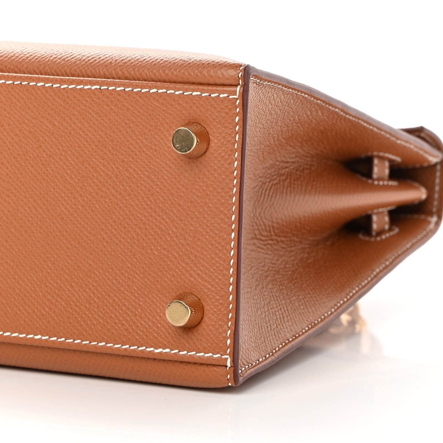 Hermes Epsom Kelly Sellier 25 Gold 10 of 11
