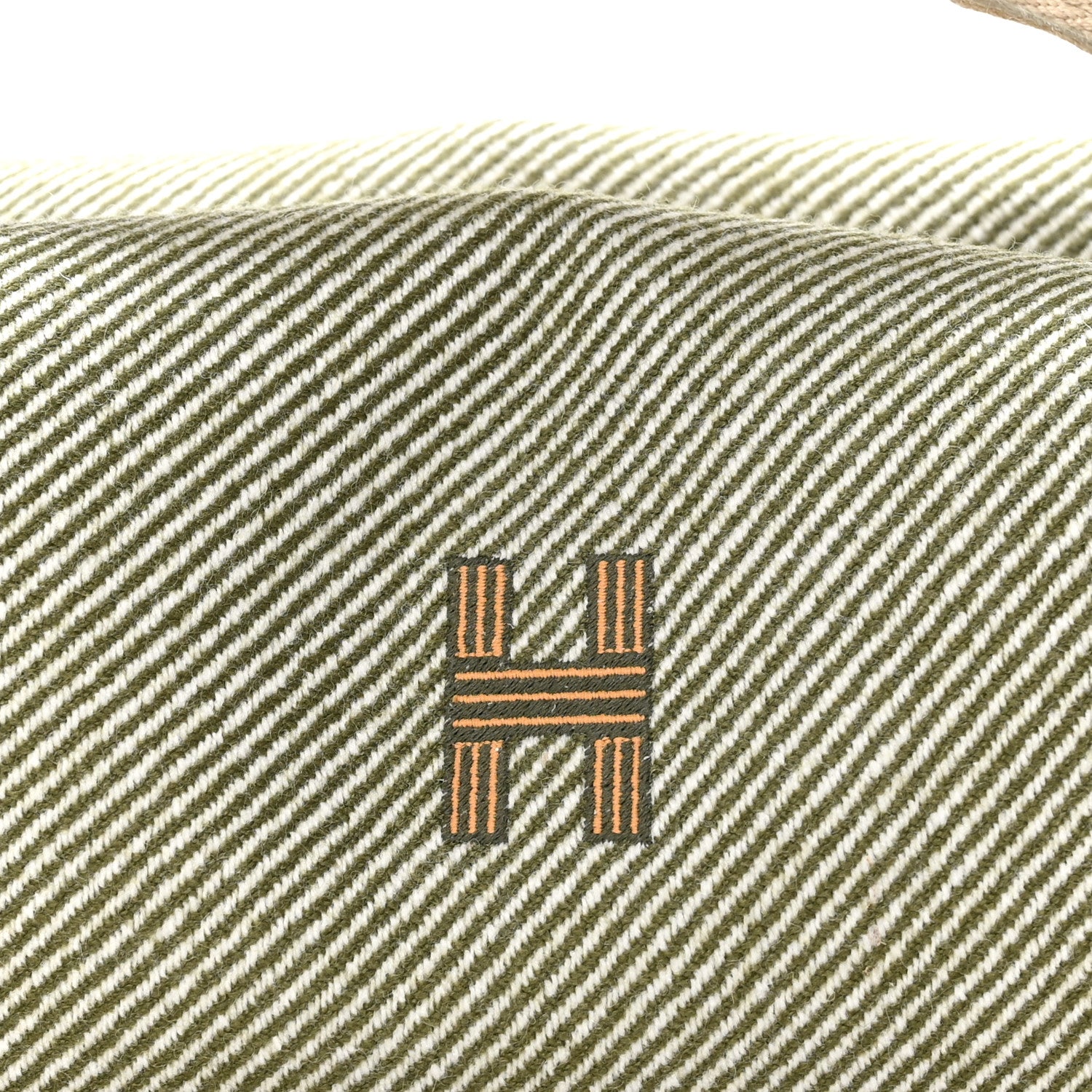 Hermes Wool Small Bride-A-Brac H Natte Pouch Vert Foret 7 of 9