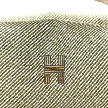 Hermes Wool Small Bride-A-Brac H Natte Pouch Vert Foret 7 of 9