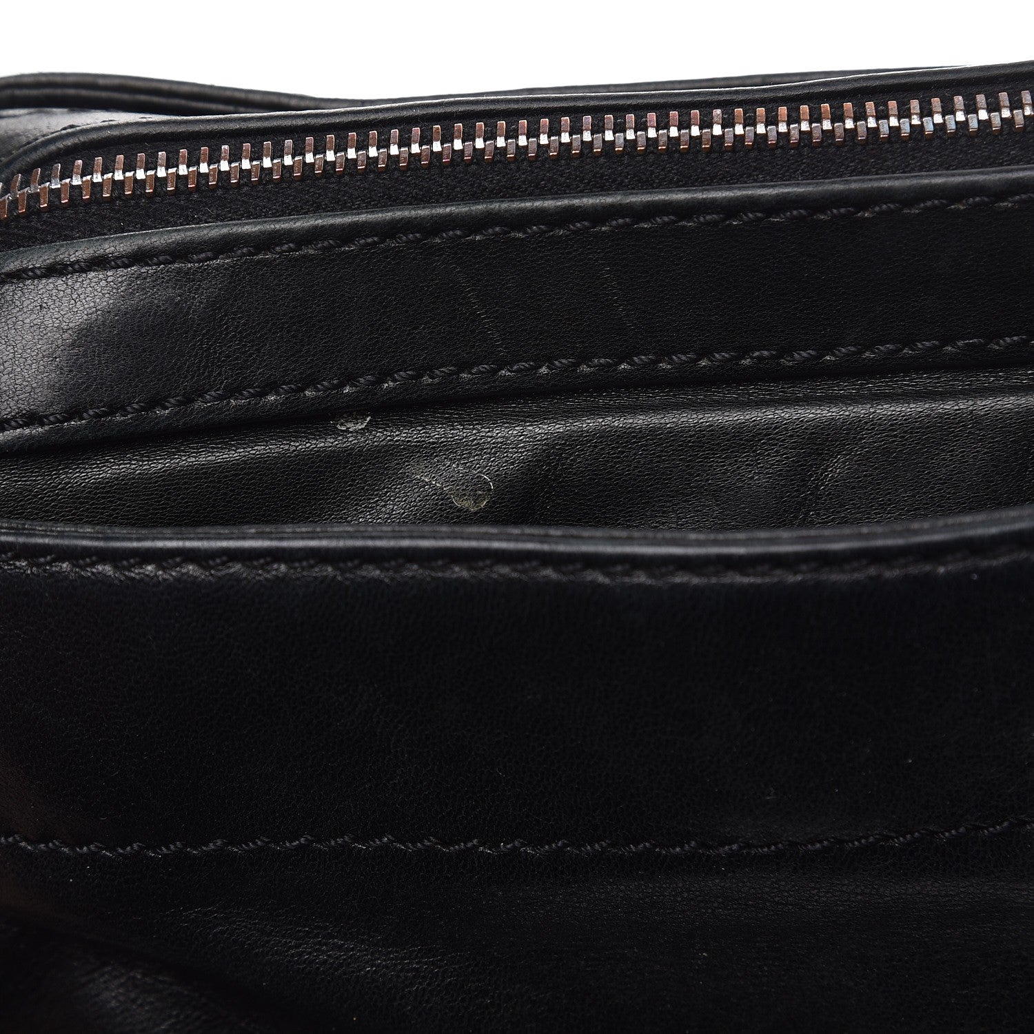 Chanel Lambskin Lax Accordion Hobo Black 9 of 14