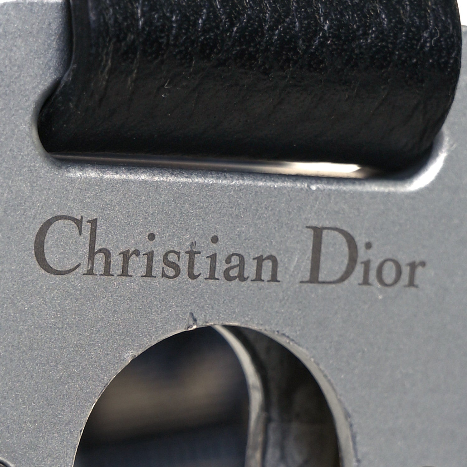 Christian Dior Oblique Belt 90 Blue 5 of 6