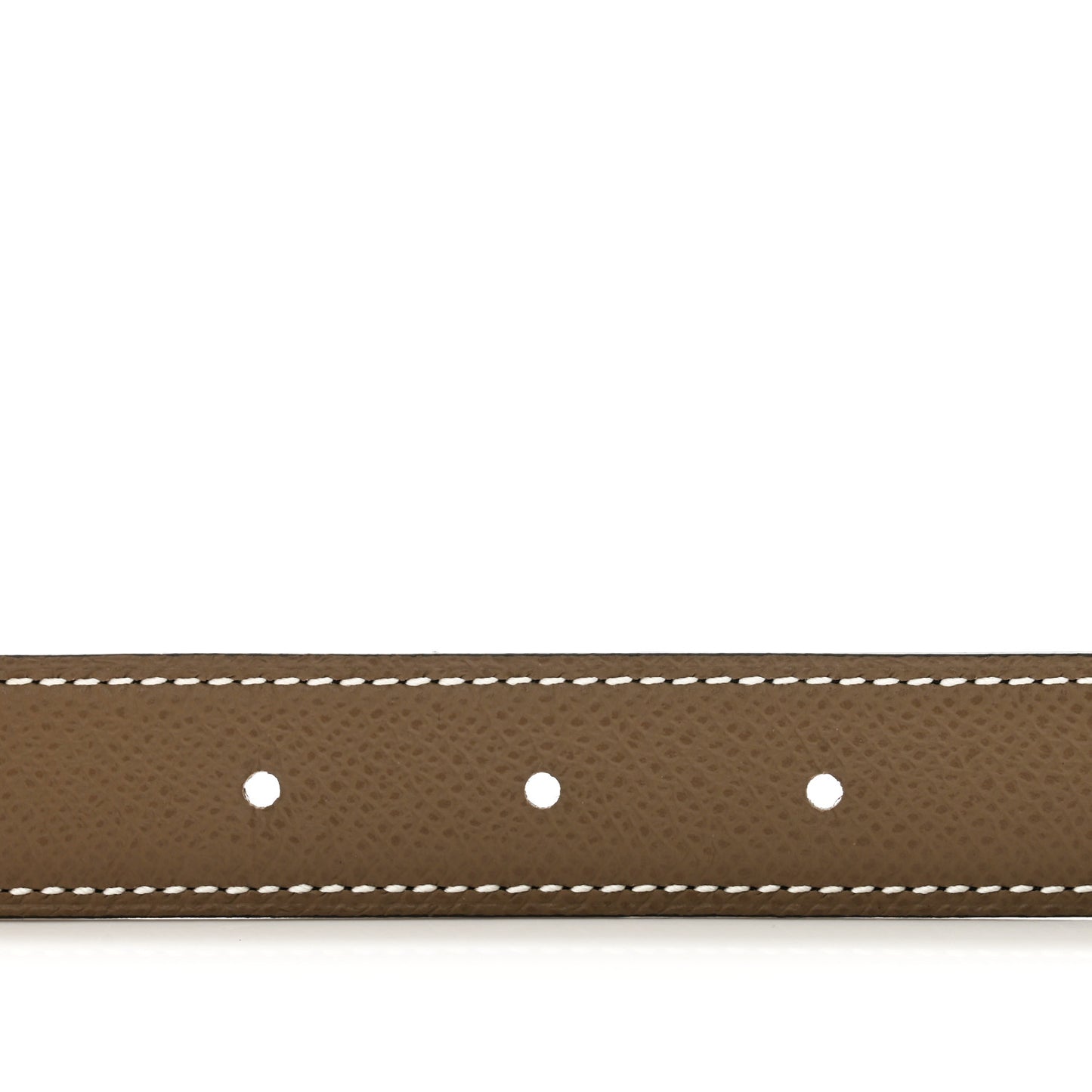 Swift Epsom 24mm Mini Constance H Belt 85 34 Black Etoupe