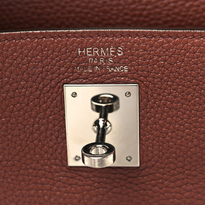 Hermes Togo Kelly Retourne 35 Brique 6 of 10