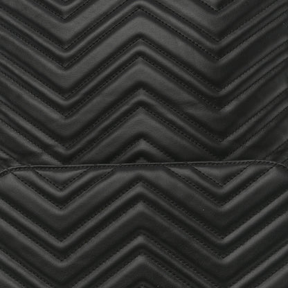 Gucci Calfskin Matelasse GG Marmont Day Backpack Black 8 of 10