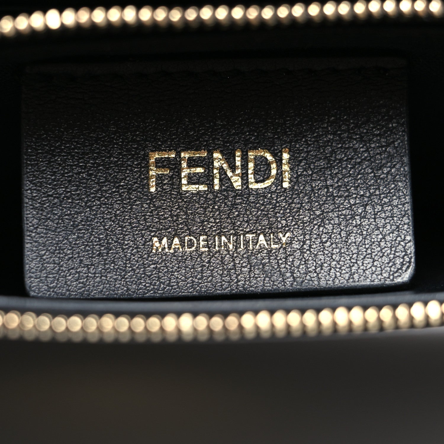 Fendi Vitello Liberty Lucido F is Fendi Medium Envelope Wallet on Chain Black 7 of 14