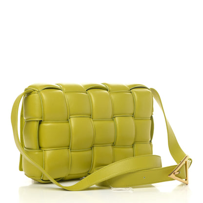 Bottega Veneta Nappa Maxi Intreccio Padded Cassette Crossbody Bag Kiwi 2 of 5