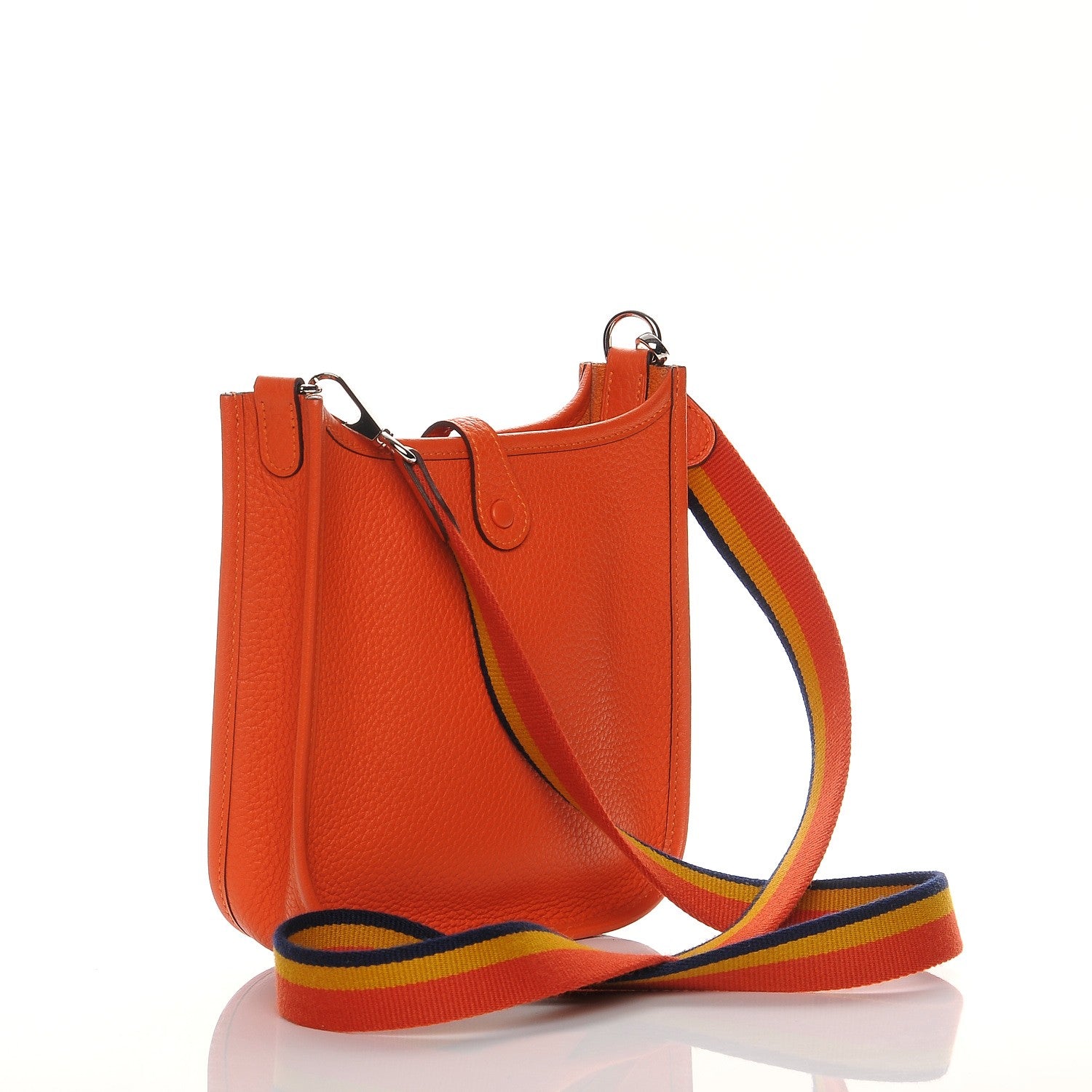 Hermes Taurillon Clemence Amazone Evelyne TPM Feu 3 of 8