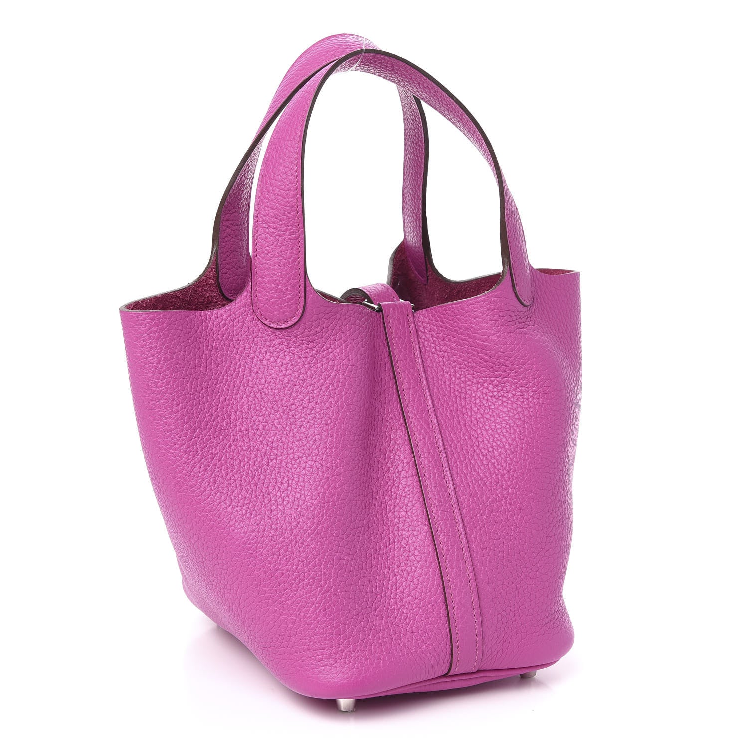 Hermes Taurillon Clemence Picotin Lock 18 PM Magnolia 3 of 9
