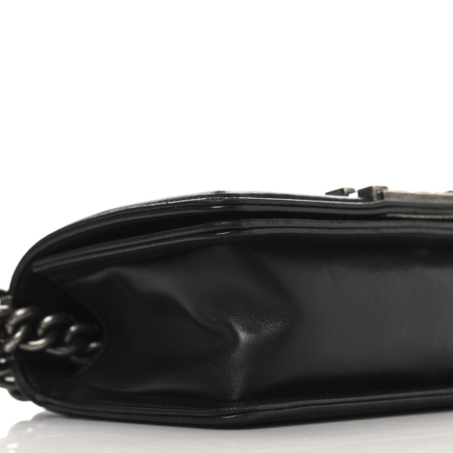 Chanel Lambskin Quilted Small Boy Flap Black 9 of 11