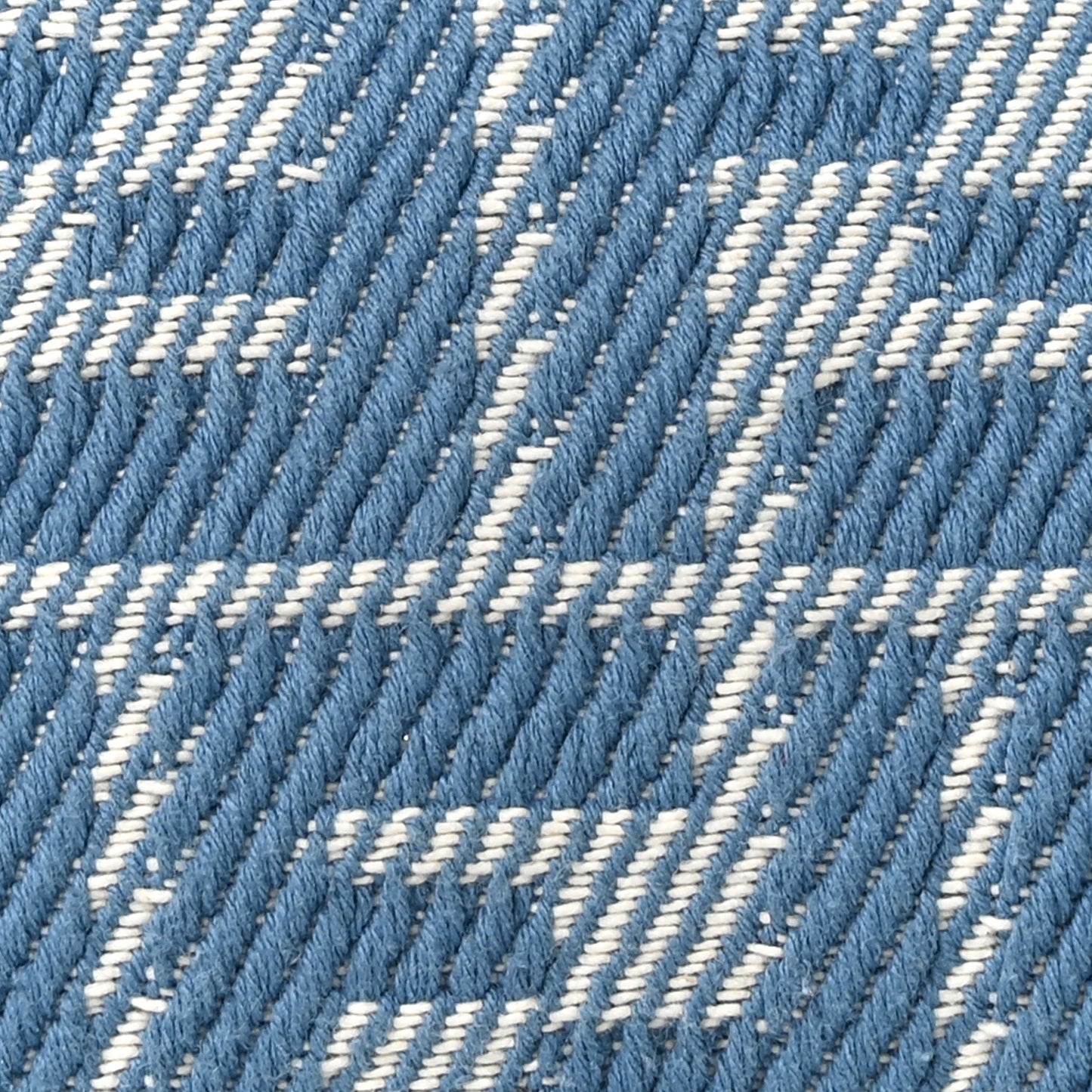 Denim Jacquard FF Effect Vitello Grace Soft Mini By The Way Boston Blue White