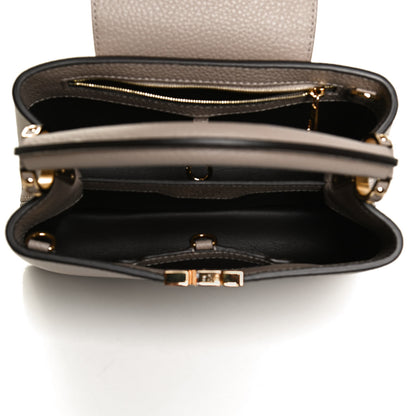 Louis Vuitton Taurillon Capucines BB Galet 5 of 9