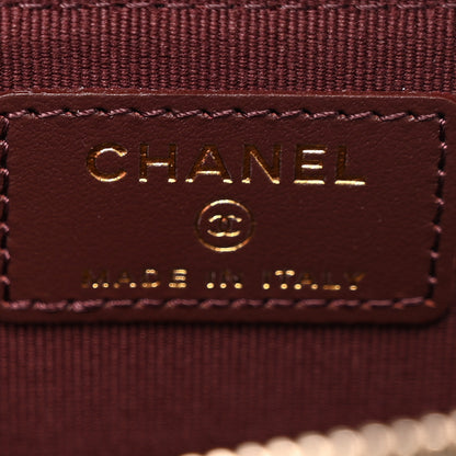 Chanel Caviar Quilted CC Zip Around Card Holder Black 6 of 8