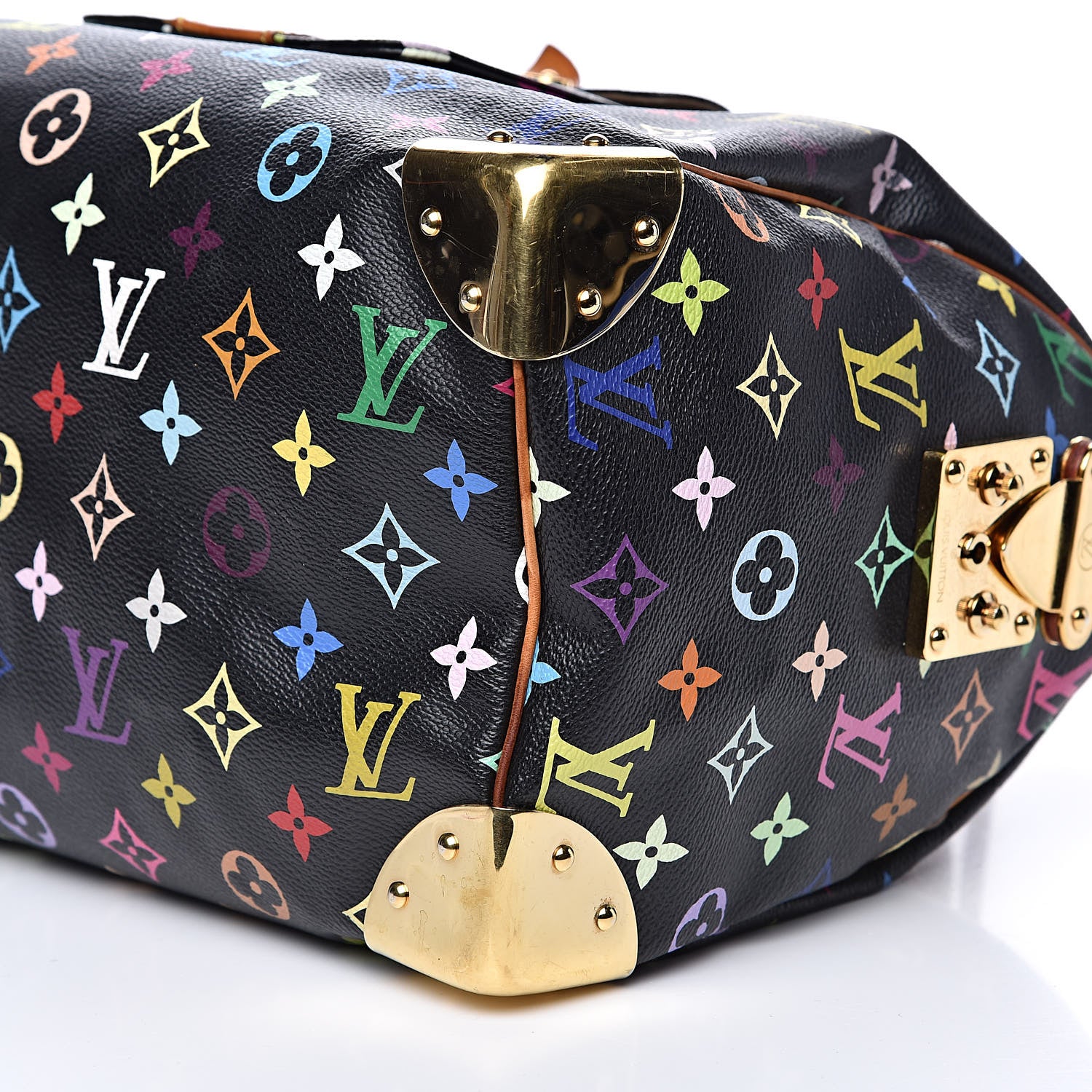 Louis Vuitton Monogram Multicolor Speedy 30 Black 9 of 14