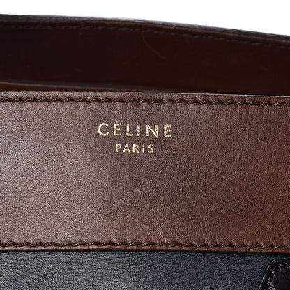 Celine Smooth Calfskin Mini Tri-Color Luggage Navy 8 of 17